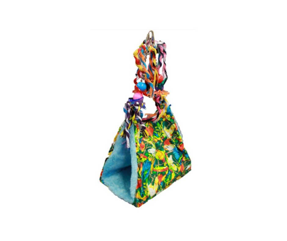 SUN PARROTS REFUGIO DELUXE MEDIUM 14x24x16cm - Luna y Copito