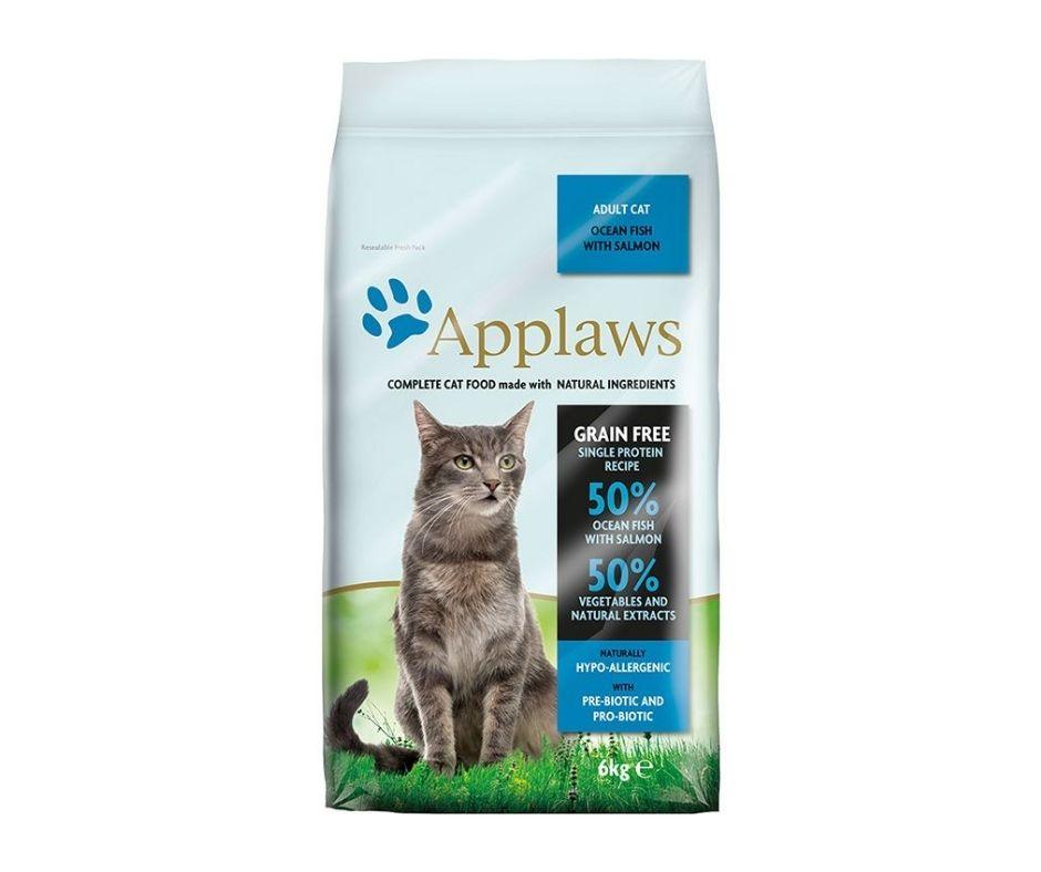 Applaws Cat Dry Adulto Pescado y Salmon - Luna y Copito