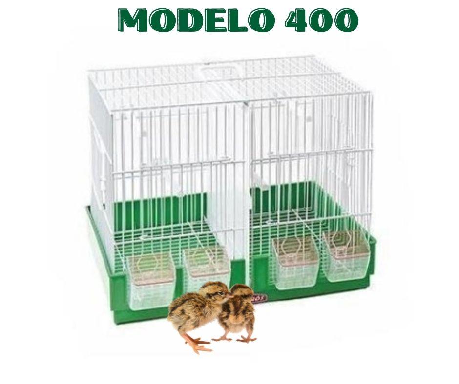 Jaula Cría Pedros Modelo 400 para Aves - Luna y Copito