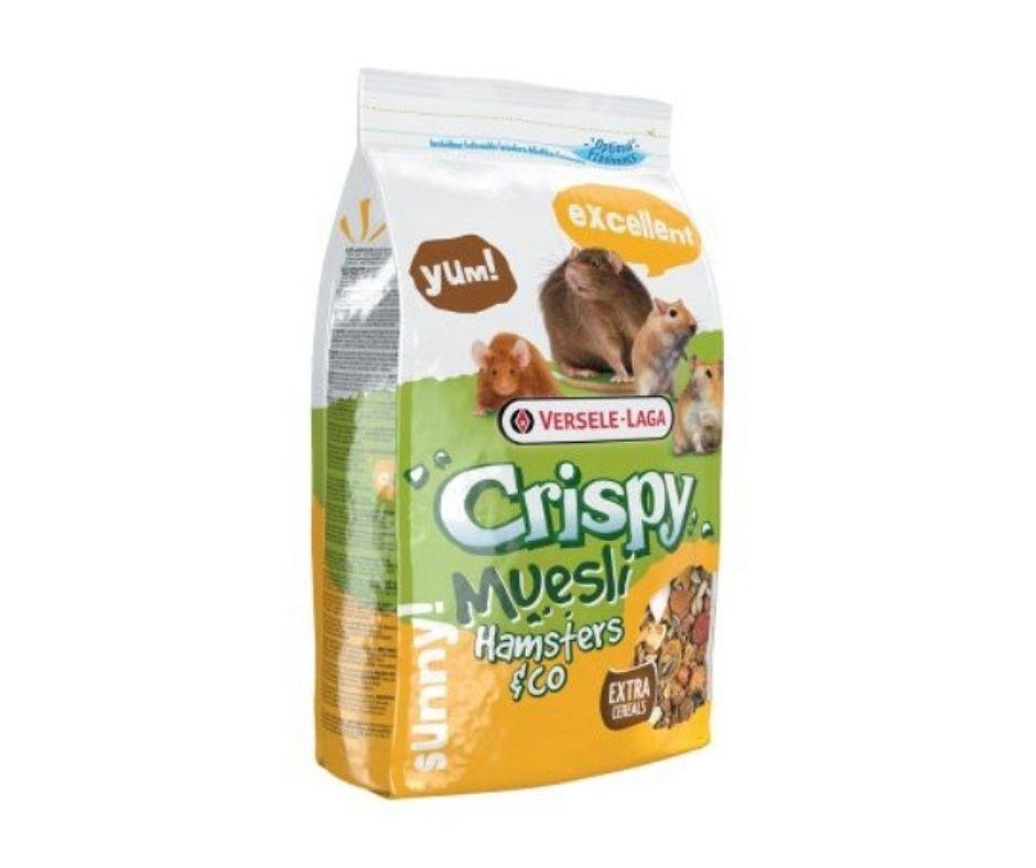 Crispy Muesli Hamster & Co de Versele Laga - Luna y Copito