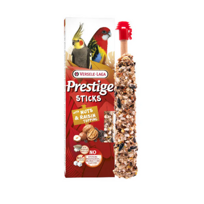 Barritas Ninfas y Agapornis Nueces y pasas 2ud.