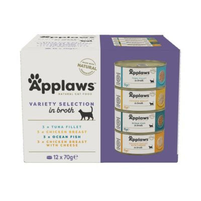 Applaws Cat Lata Seleccion Suprema Multipack 12x70g para Gatos