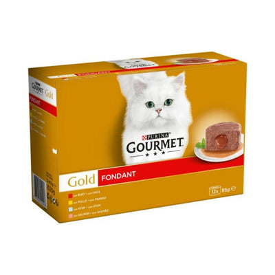 Gourmet Gold Fondant Multipack para gatos