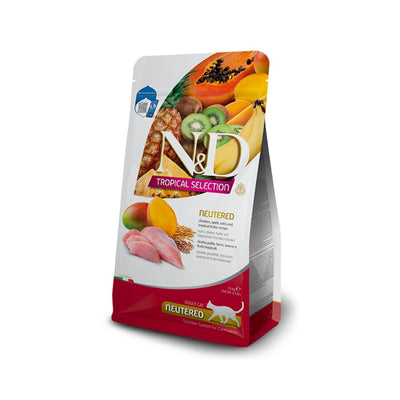 Farmina N&D Cat Tropical Selection Neutered Pollo 4+1 Kg