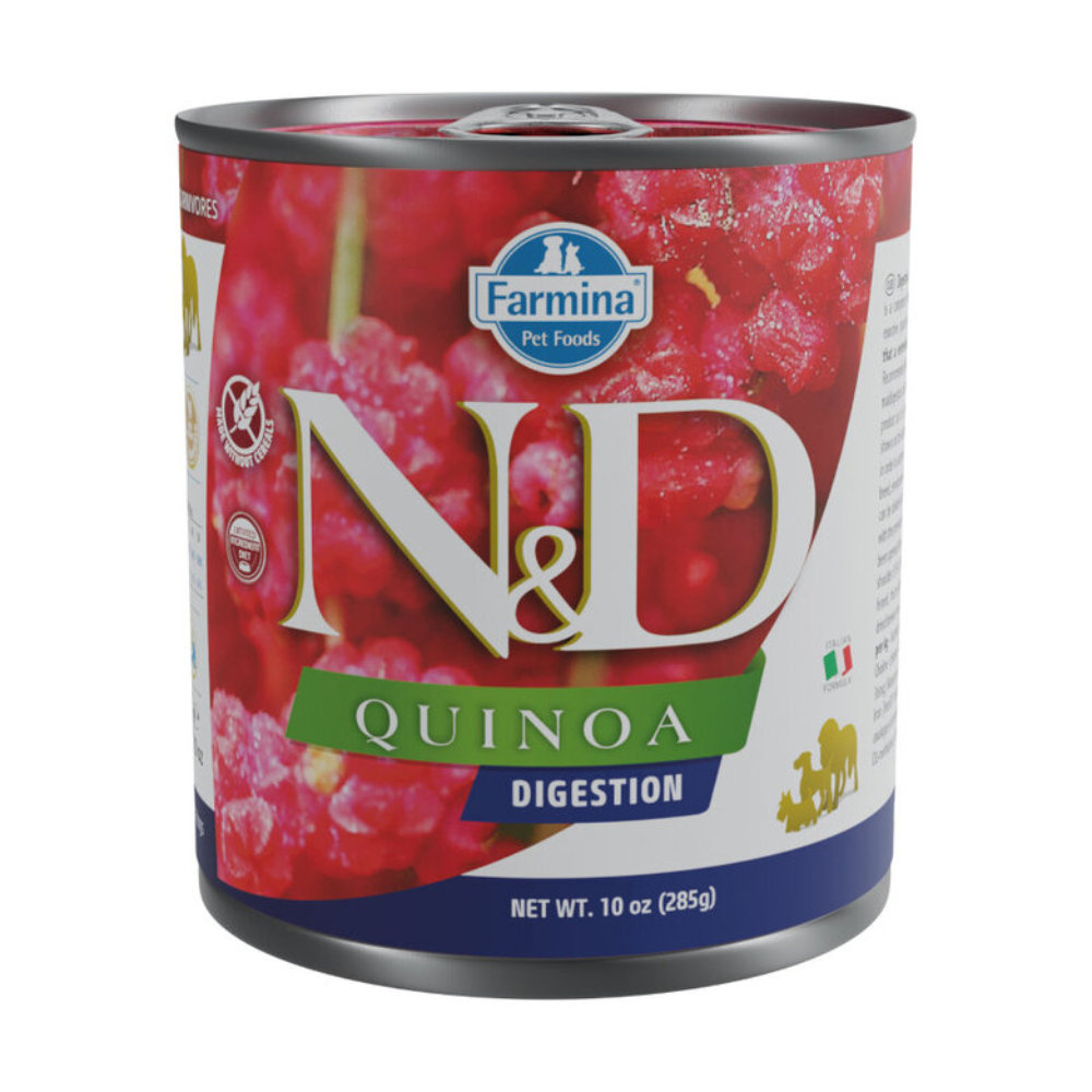 FARMINA LATA ND DOG QUINOA DIGESTION 285 GRAMOS