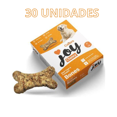 Calibra Joy Dog Chewy Hueso Vacuno Y Calabaza 30 Unidades 720 gr