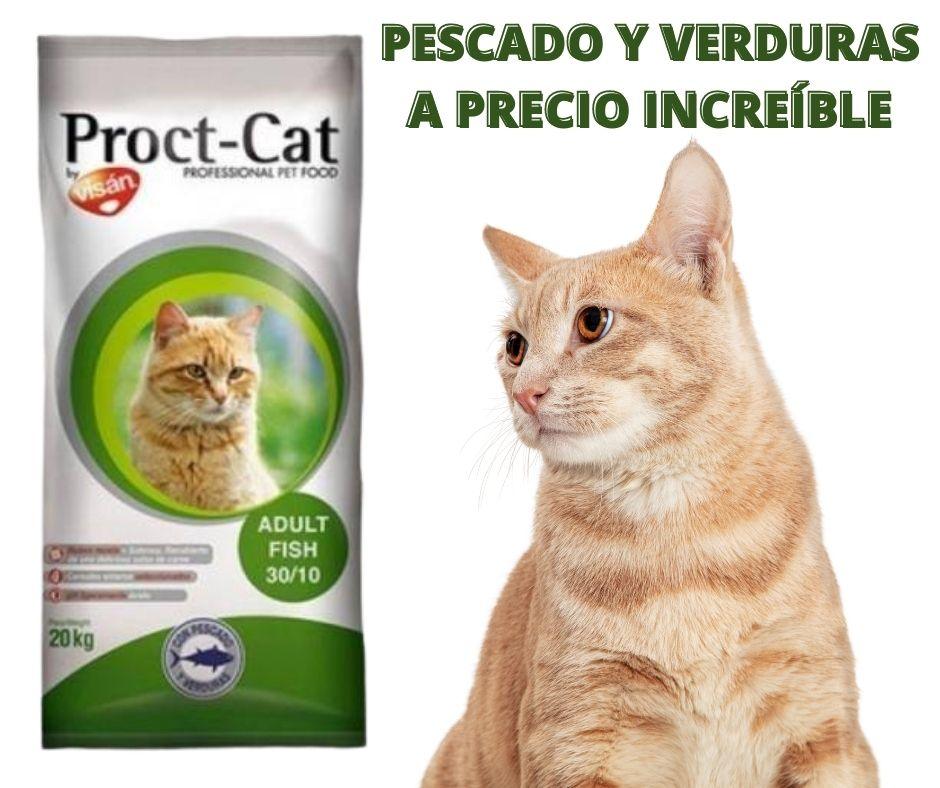 Proct Cat Adult Fish and Vegetable para Gatos - Luna y Copito
