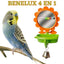 Espejo juguete para Pájaros Benelux 4 en 1 - Luna y Copito