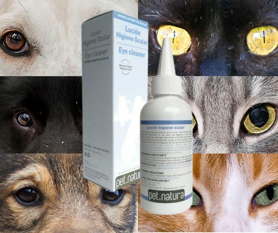 Loción Higiene Ocular Pet Natura - Luna y Copito