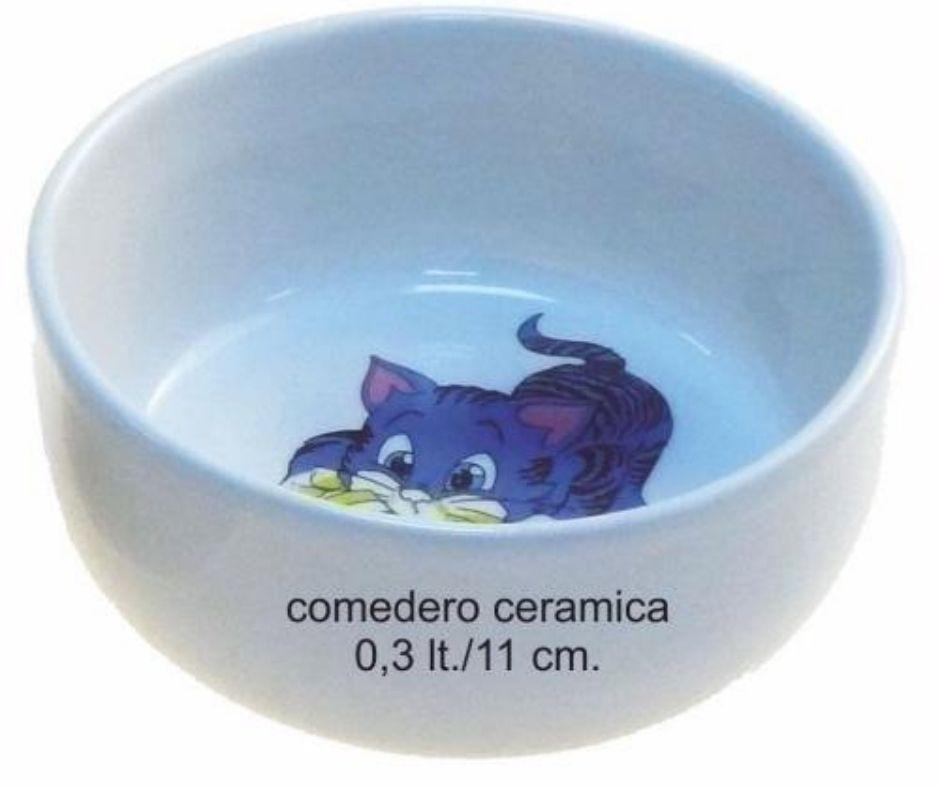 Comedero para Gatos de cerámica - Luna y Copito
