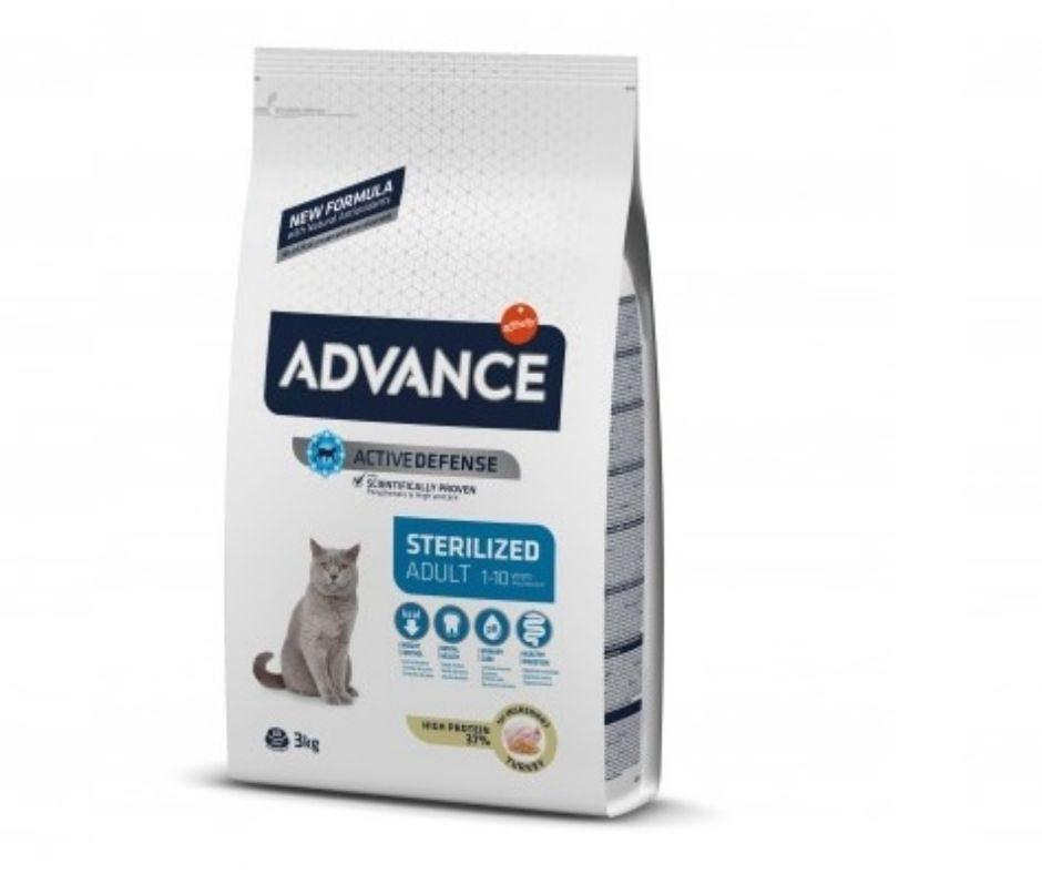 Advance Cat Sterilized Turkey para Gatos Esterilizados - Luna y Copito