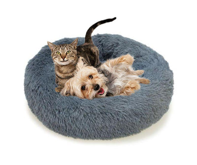 Cama Anti estrés suave para Perros y Gatos - Luna y Copito