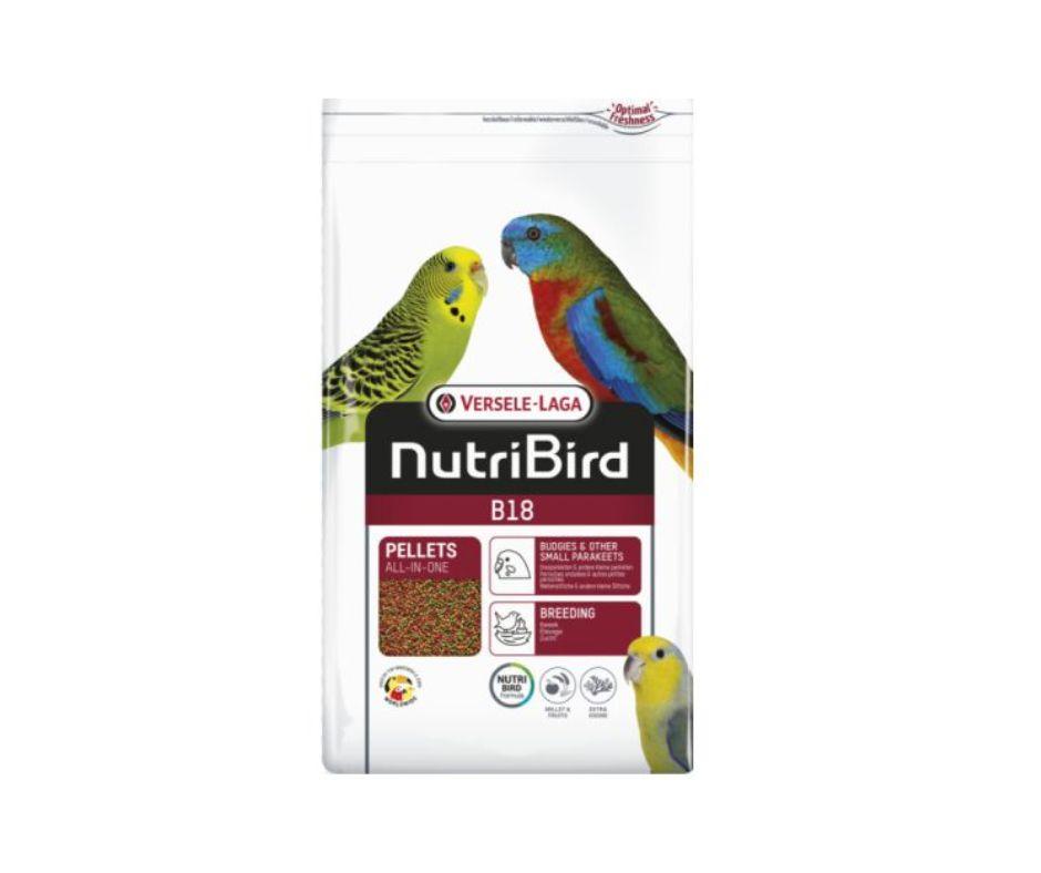 Nutribird B18 para cría de agapornis, periquitos y otras aves - Luna y Copito