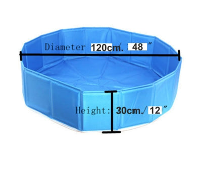 Piscina para Perros Plegable Nayeco - Luna y Copito