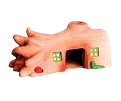 Casa de Hamsters Tronco Momo - Luna y Copito