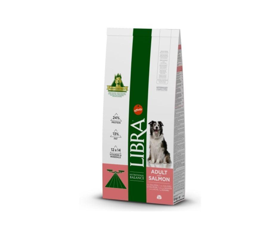 Libra Dog Salmón para Perros adultos - Luna y Copito