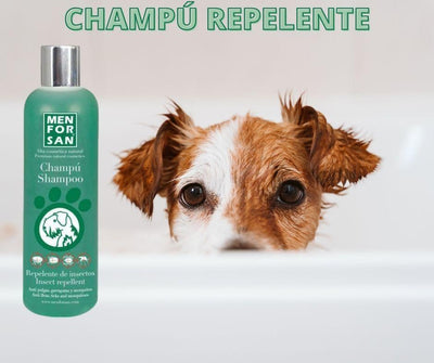 Repelente Natural para Perros en Champú Menforsan - Luna y Copito