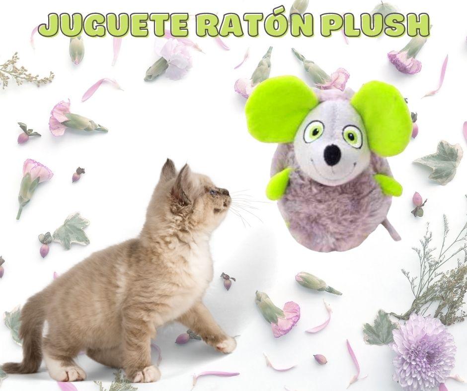 Peluche para Gatos Ratón Plush - Luna y Copito