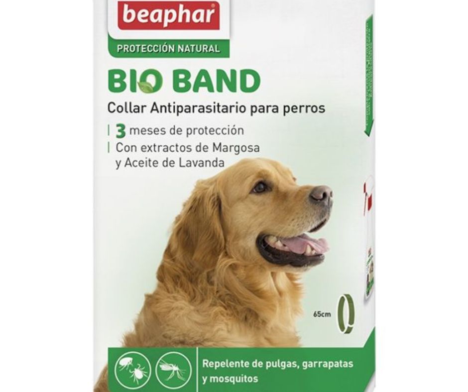 Bio Band Collar Antiparasitario para Perros - Luna y Copito