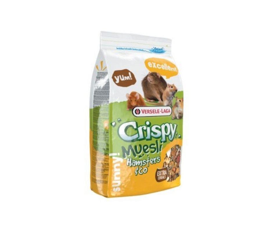 Crispy Muesli Hamster & Co de Versele Laga - Luna y Copito